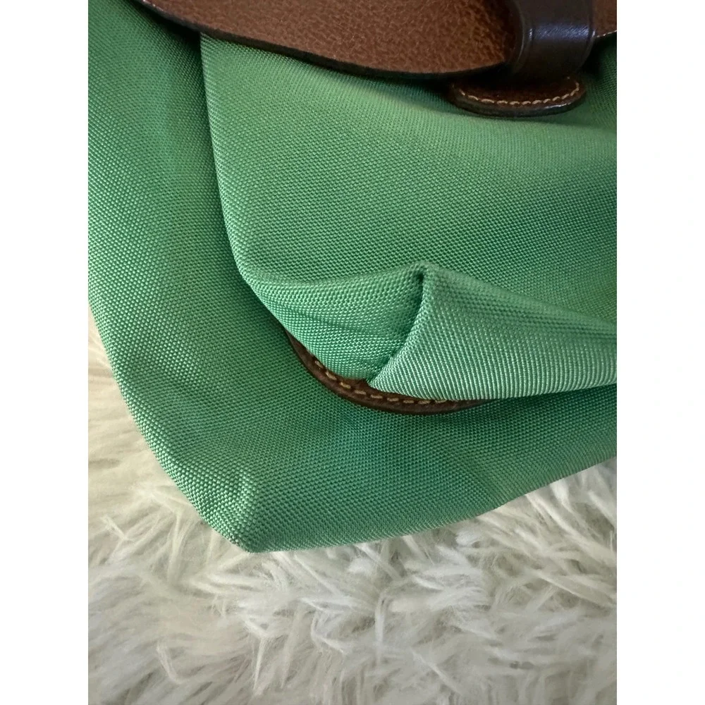 Dooney & Bourke Alto Small‎ Nylon/Leather Crossbody Saddle Crossbody Purse Bag